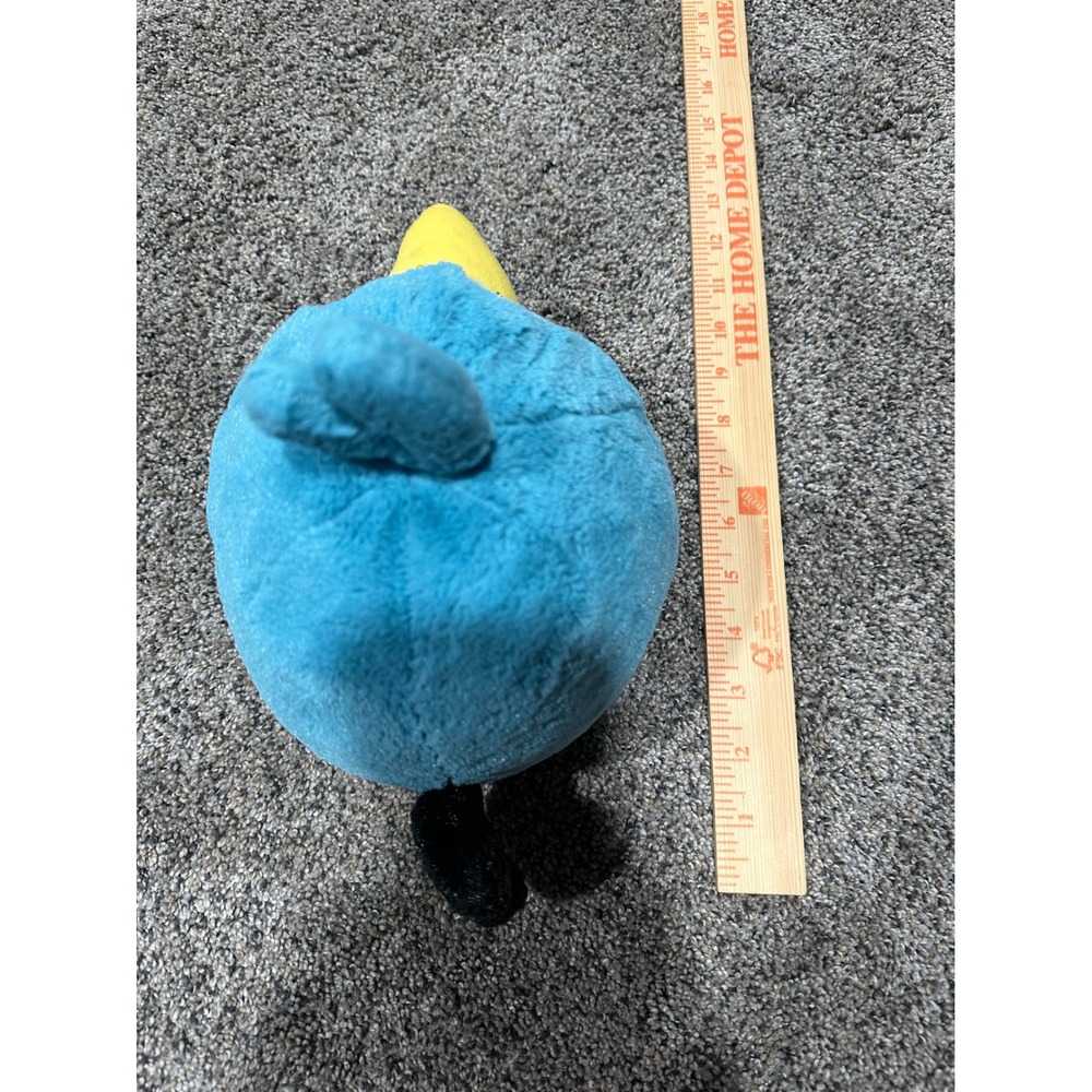 Angry Birds Blue Bird Jay Jake Jim Plush Stuffed Animal Toy Blue Round - Picture 5 of 5